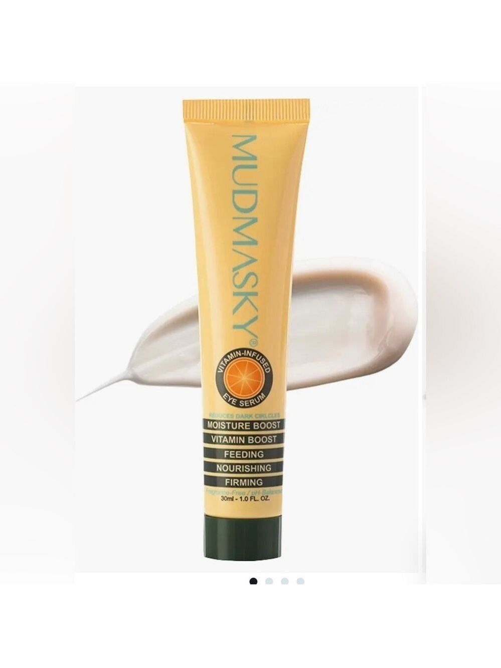 Mudmasky Vitamin Infused Eye Cream Serum Fragrance Free